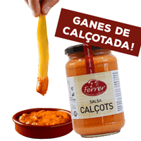 Romesco Calsotada Sticker by ConservesFerrer