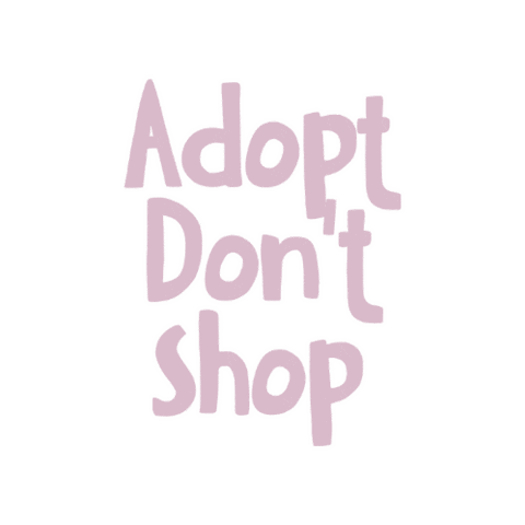 LeafAnimals animals adopt adoption adopt dont shop Sticker