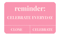 confettiology party celebrate calendar alarm Sticker