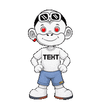Text Msg Me Sticker by Zhot