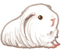 abbyaaaaaaa abby guinea pig guineapig cavy Sticker