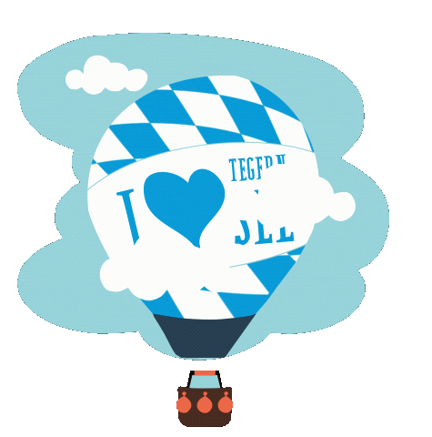 StraussFinancial giphyupload ballon berge versicherung Sticker