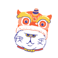 lion dance Sticker by Tenaga Nasional
