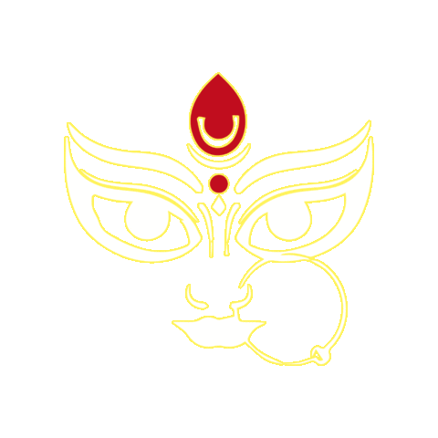 Durga Puja Happy Dussehra Sticker by Digital Pratik