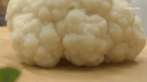 cauliflower GIF by It's Suppertime