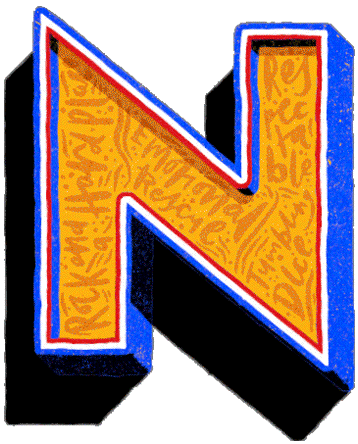 n alphabet Sticker by The Rolling Stones