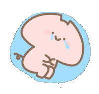 Cry 哭 Sticker by 豚豚TunTun
