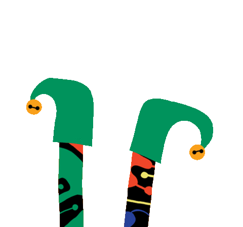 Christmas Elf Sticker