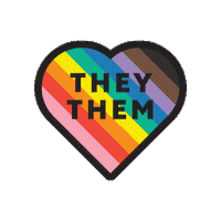 CanadianFertilityConsulting pride lgbtq cfc pronouns Sticker