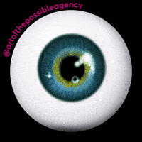 AOTPagency blue marketing ocean eye GIF