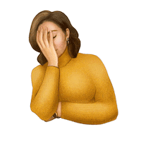 Omg Facepalm Sticker by DA! Design Art Ltd