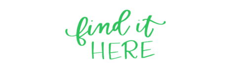 Find It Here GIF by Hand Lettered Design