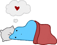 miss you love Sticker by Java Doodles