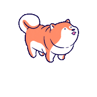 adopt shiba inu Sticker by BuzzFeed Animation