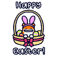 Easter Bunny Sticker Sticker
