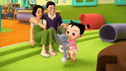 Dance Cat GIF by Moonbug