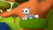 Dance Cat GIF by Moonbug