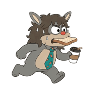 Working Monday Morning Sticker