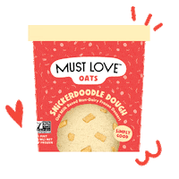 mustloveco ice cream cookie oat milk nicecream Sticker