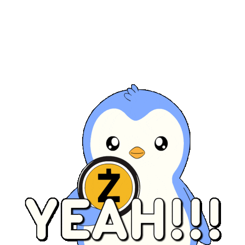 Crypto Penguin Sticker by Pudgy Penguins