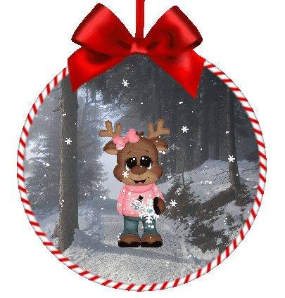 Christmas Snow Sticker