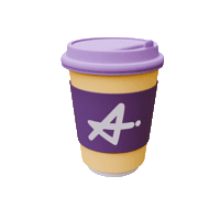 Cup Airhead Sticker