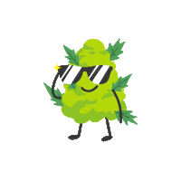 restartatx chill sunglasses 420 restart Sticker