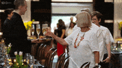 Cheers Champagne GIF by MasterChefAU