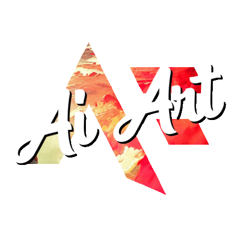 Ahim-effects giphyupload art ai ocean Sticker