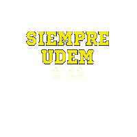 Siempre Udem Sticker by ExaUDEM