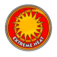 ListosCalifornia heatwave listoscalifornia emergencypreparedness summersafety Sticker