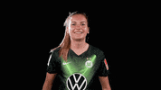 Soccer Woman GIF by VfL Wolfsburg