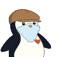 I Love You Heart Sticker by Pudgy Penguins