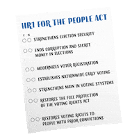 Voting Rights House Sticker by Creative Courage