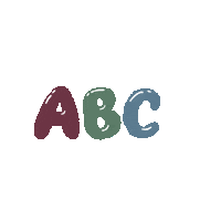 School Abc Sticker by Ideenparty