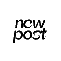 New Post Sticker by GH+O