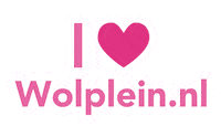 Haken Wol Sticker by Wolplein.nl