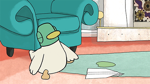 excited happy dance GIF by Sarah & Duck