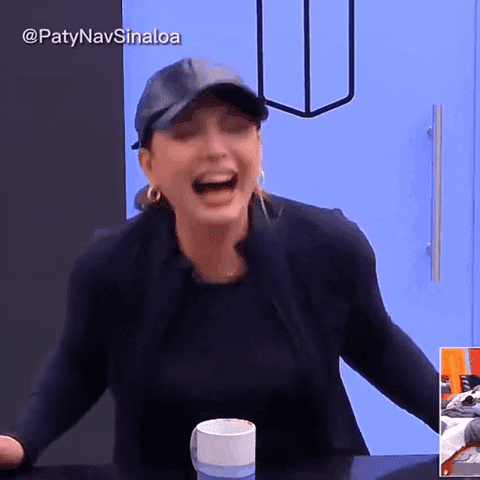Patricia Navidad Laughing GIF