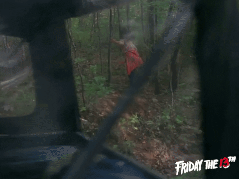 Scared GIF by Friday the 13th