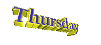 days of the week text Sticker