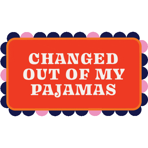 lsoong quarantine pajamas pjs changed Sticker