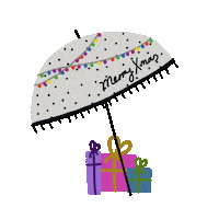 Christmas Summer Sticker by Tracey Hoyng