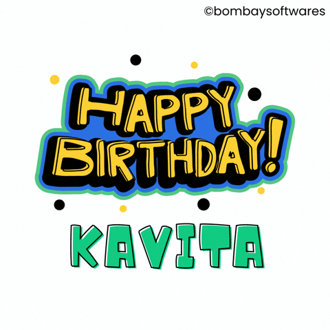 Excited Happy Birthday GIF by Bombay Softwares