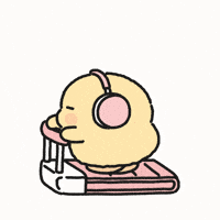 sickyaki chick cardio treadmill 병아리 GIF