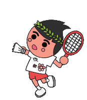 Tennis Macau Sticker