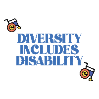 Diversity Wheelchair Sticker by Able Co.