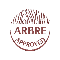 wearearbre approved stamp sunscreen arbre Sticker
