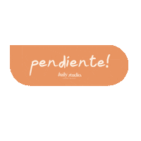bailystudio pendiente bailystudio en espera Sticker