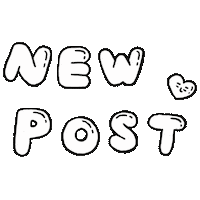 New Post Sticker